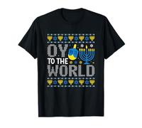 Oy au Monde juif de Hanoukka Dreidel T-Shirt