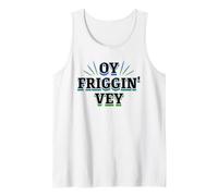 Oy Friggin' Vey Fun Juif Hébreu Yiddish Hanoukka Débardeur