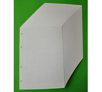 OY - Papier à classeur A5, 100 feuilles (200 pages), classique, blanc, 120 g/m², 14,5 x 20,5 cm