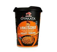 OYAKATA - NOUILLES SAUTÉES YAKISOBA POULET TERIYAKI 96G - LOT DE 4