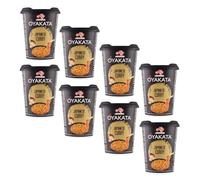 Oyakata® | Pot instantané avec sauce et nouilles | Nouilles instantanées saveur curry - 8 x 90 Gr | Nouilles japonaises au curry