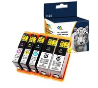 OYAT® 5x Compatible Dell 31/32/33/34 Cartouches d'encre pour Dell V525W, V725W Noir/Cyan/Magenta/Jaune