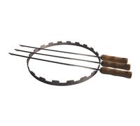 OYAT-Ensemble à brochettes en acier Oyat Asado - 38 cm