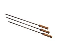 OYAT-Piques à brochettes x 3 en acier Oyat Asado - 65 cm