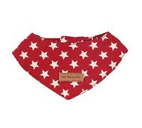 Oyccen Collier Bandana pour Chat Écharpe Triangle à Motif D'étoiles Bandana Collier Foulards Réglable pour Petit Chien Chiot