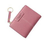 Oyccen Femme Porte Monnaie en Cuir PU Portefeuille Zippé Dames Petit Porte-Cartes Pochette avec Porte-clés