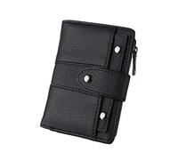 Oyccen Portefeuille en Cuir PU pour Femme Dames Court Porte Monnaie avec Poche Zippée Multi-Slots Porte Cartes