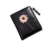 Oyccen Portefeuille Femme avec Poche Zippée Porte Monnaie pour Dames Porte-Cartes Court Pochette