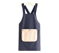 Oyccen Tablier de Cuisine pour Femmes, Croix Arrière Tablier avec Serviette Amovible, Tabliers Imperméables pour Cuisine, Restaurant, Café, Barbecue