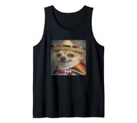 Oye Drôle Chihuahua Sombrero Flou Espagnol Meme Débardeur