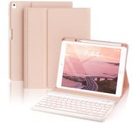 Oyeeice Étui avec clavier pour iPad 10,2" 9{^>e<^} génération 2021/8{^>e<^} 2020/7{^>e<^} 2019, Pro 10,5" 2017/iPad Air 3{^>e<^} génération 2021/8{^>e<^} 2020/7{^>e<^} 2019, Pro 10,5" 2017/iPad Air