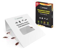 OYEMAT 50 pièges à cafards - Contrôle efficace des cafards | Piège sans poison ni insecticides sûrs pour enfants et animaux domestiques - Usage professionnel et domestique - Adhésif