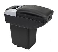 OYHCM Accoudoir Convient pour Citroen Berlingo Noir Accoudoirs avec Compartiment de Rangement Central Console Organiseur et Porte Boisson