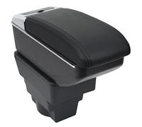 OYHCM Accoudoir Convient pour Opel Astra J Noir Accoudoirs avec Compartiment de Rangement Central Console Organiseur et Porte Boisson