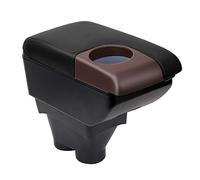 OYHCM Accoudoirs pour Peugeot 208 Accoudoirs 2012-2018 Accoudoir Convient avec Compartiment de Rangement Repose Bras Central Console Organiseur Noir