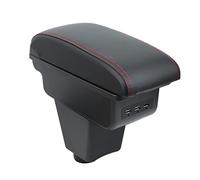 OYHCM Pour Renault Clio 4 Clio 3 III IV Accoudoirs Convient avec Compartiment de Rangement Central Console Organiseur Cuir