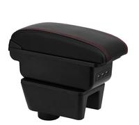 OYHCM Pour Seat Ibiza 6j Ibiza Accoudoirs Convient avec Compartiment de Rangement Central Console Organiseur Cuir
