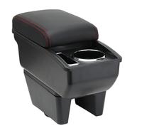 OYHCM Voiture Accoudoir Compatible avec Seat Ibiza 6J IV 2008-2017 Accoudoirs Console Centrale Boîte de Rangement Pièces de Rechange Repose-bras Reglable