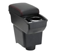 OYHCM Voiture Accoudoir Compatible avec VW Polo 9N 3 2002-2009 Accoudoirs Console Centrale Boîte de Rangement Pièces de Rechange Repose-bras Reglable
