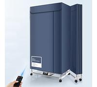 OYhmc 1500W Pliable sécheuse électrique, 3 Plis de séchoir Chauffant électrique, Grande capacité sécheuse domestique-85X50X170CM