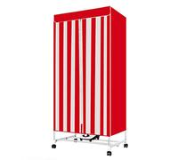 OYhmc Sèche-Linge électrique Portable Sèche-Linge à Faible Bruit pour intérieur, Armoire de séchage à air Chaud Chauffant à économie d'énergie pour Appartement, Maison 1010 W à 2 Niveaux