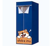 OYhmc Sèche-Linge Portable Séchoir Électrique, Pliant 2 Niveaux Intérieur Séchage à Chaud 1500w Armoire de Séchage à Air Chaud 60x50x130cm