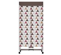 OYhmc Séchoir à Linge Chauffant électrique, séchoir Domestique à 2 Niveaux, Armoire de séchage à air Chaud 1000 W, Bouton minuterie séchage Rapide pour dortoir de blanchisserie d'appartements