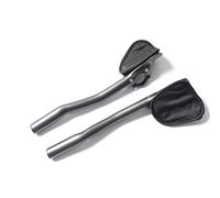 OYHN Guidon Carbon Repos Vélo TT Poignée Aerobar Prolongateur pour Cyclisme Vélo Route Carbon Repos Vélo Prolongateur 31.8mm 4 Color,Gris