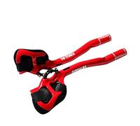 OYHN Guidon TT Accoudoirs Bar Vélo de Route 31,8 mm 1 paire, Rouge