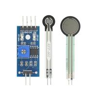 OYmFUIEeK Capteur de Pression à Membrane résistive for Cellule de Charge, Module Flexible analogique Sensible à la Force FSR402 4 mm 5 mm 7 mm 110 mm pour(Module)