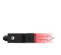 OYmFUIEeK GL-8H Détecteur de métaux ABS Capteur de proximité inductif Petit Interrupteur Intelligent de Mouvement Non encastré 2 mm DC12V-24V avec câble de 1,2 m(GL-8B,PNP NC)