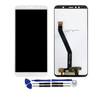 OYOG Ecran pour Huawei Y6 2018 Ecran Vitre Tactile LCD Assemblé (sans Châssis) Remplacement Blanc