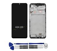 OYOG Ecran pour Samsung Galaxy A24 4G SM-A245F SM-A245F,DS SM-A245F,DSN Vitre Tactile LCD Assemblé Complet sur Châssis Remplacement