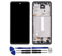 OYOG Ecran pour Samsung Galaxy A52s 5G SM-A528B SM-A528N Vitre Tactile LCD Assemblé Complet sur Châssis Remplacement Noir