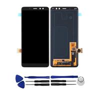 OYOG Ecran pour Samsung Galaxy A8 2018 SM-A530F Vitre Tactile LCD Assemblé (sans Châssis) Remplacement Noir
