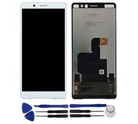 OYOG Ecran pour Sony Xperia XZ2 Compact SO-05K H8324 H8314 Vitre Tactile LCD Assemblé (sans Châssis) Remplacement Blanc