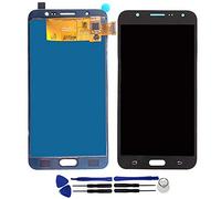 OYOG Remplacement pour Samsung Galaxy J7 2016 J710 J710F J710M J710H J710FN Ecran Vitre Tactile LCD Assemblé (sans Châssis) (Noir)