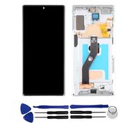 OYOGOYOG Ecran pour Samsung Galaxy Note 10+, Note 10+ 5G Vitre Tactile LCD Assemblé Complet sur Châssis Remplacement (sans Lecteur d'empreintes digitales,Blanc)