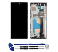 OYOGOYOG Ecran pour Samsung Galaxy Note 20 Ultra, Note 20 Ultra 5G Vitre Tactile LCD Assemblé Complet sur Châssis Remplacement (sans Lecteur d'empreintes digitales,Blanc)