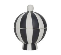 OYOY Bonbonnière Toppu Black-white