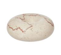 OYOY Bougeoir Savi marbre small 4 cm Offwhite