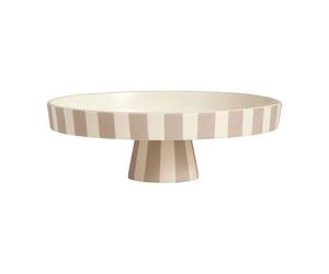 OYOY Grand plat à service Toppu Ø27 cm Clay