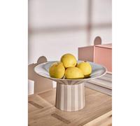 OYOY Living Design - Toppu Centerpiece Plat High Clay/Ice Blue