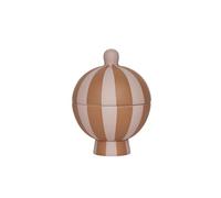OYOY Living Toppu Bonbonnière caramel/rose 8,5 x 11,5 cm