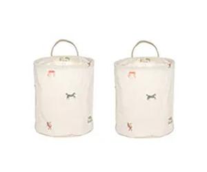 OYOY Paniers de rangement Moira small Ø18x22 cm 2 pièces Multi