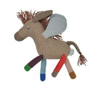 OYOY Peluche âne Donny Sky Multi