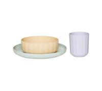 OYOY Servisset Pullo 3 pièces Pale mint-vanilla-lavender