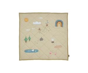 OYOY Tapis d'activités Forest 102x102 cm Clay