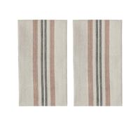 OYOY Torchon de cuisine Linu. lot de 2 Caramel