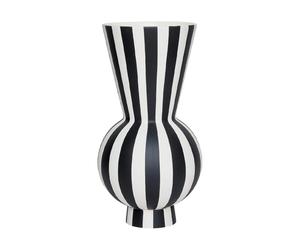 OYOY Vase Toppu Ø14.5 cm Black-white